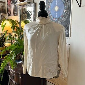 Vintage Valerie Stevens Pure Silk Blouse, size 8
